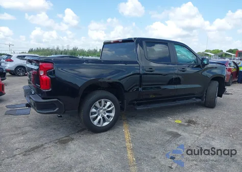 2024 Chevrolet Silverado 1500 2Wd Short Bed Custom z USA, uszkodzony, nr VIN 1GCPABEK5RZ302345